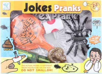 Ensemble d’objets farces et attrapes pour enfants