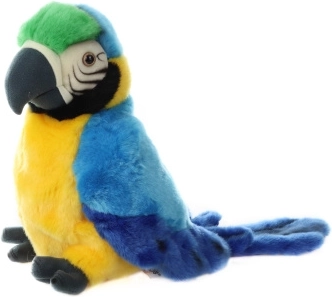 Plush Puppet Parrot 27 cm