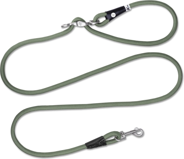 Curli Vario Comfort laisse réglable pour chiens moss