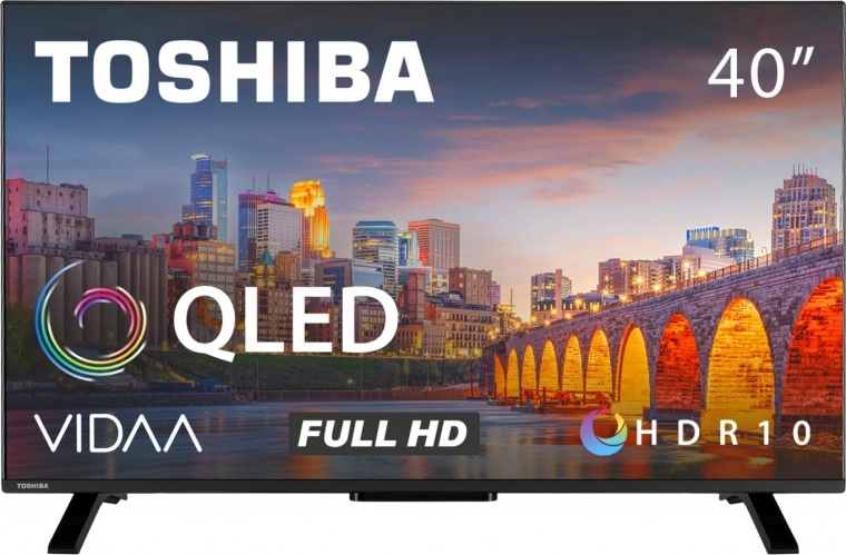 TV LED 40" TOSHIBA 40QV2F63DG
