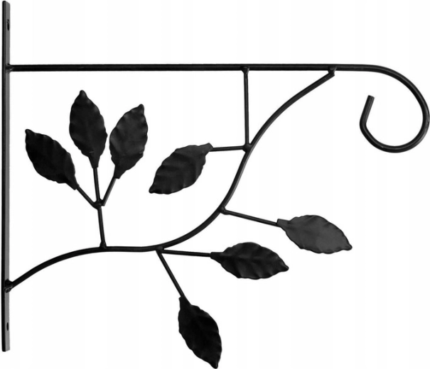 Decorative design with leaf motif