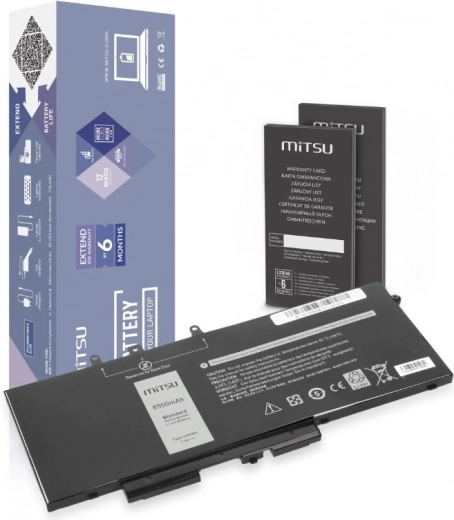 Baterie MITSU pro Dell Latitude a Precision 8500 mAh 64,6 Wh
