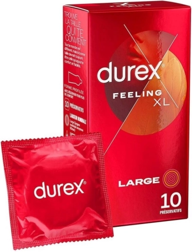 Kondomi Durex Feeling XL Large 10 kosov