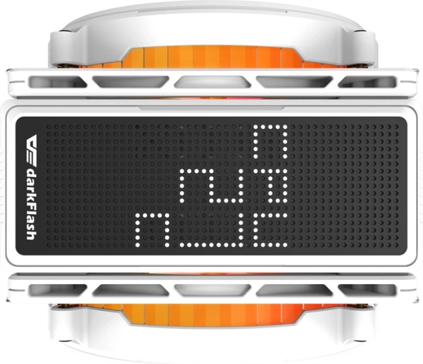 LED-display med temperatur i realtid