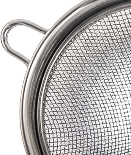 Double maille fine pour un résultat plus net