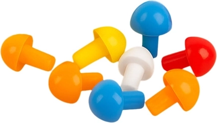Pioli colorati per distinguere facilmente le combinazioni