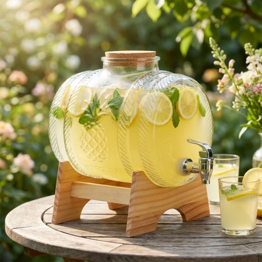 Fa állvány és parafa fedél