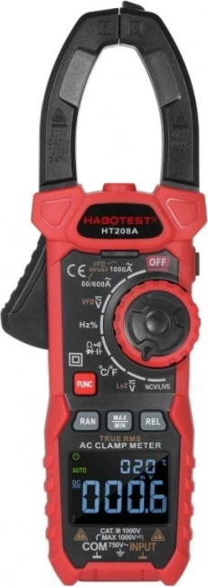 Digitalne klešče-multimeter Habotest HT208A True RMS