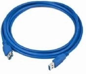 USB 3.0 extension cable AM–AF 1.8 m blue
