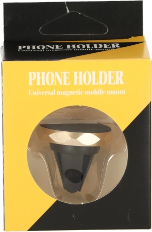 Magnetic car mount for air vent – Gold