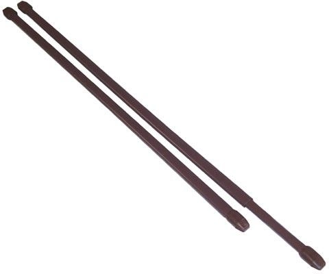 Teleskopska vitražna palica 60–110 cm, kovinska, rjava (2 kosa)