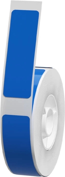 Thermoetiketten 12 × 40 mm, 160 Stk. Niimbot – Blau