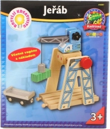 MAXIM sliding crane for wooden railway