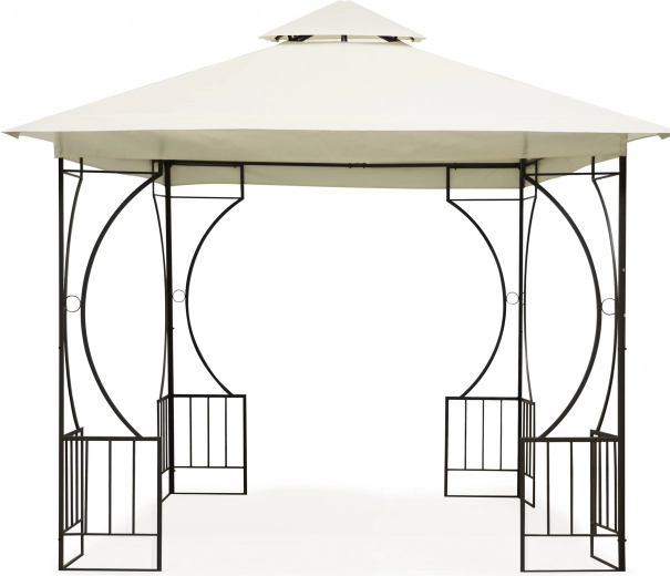 Garden gazebo 3×3 m with sidewalls and mosquito net MultiGarden
