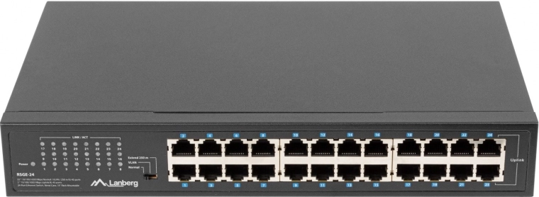 Stikalo 24X 1GB Gigabit Ethernet rack RSGE-24