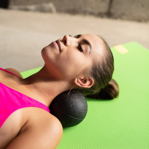 Soulagement des tensions au niveau du cou