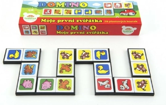 Domino My First Animals – children's board game
