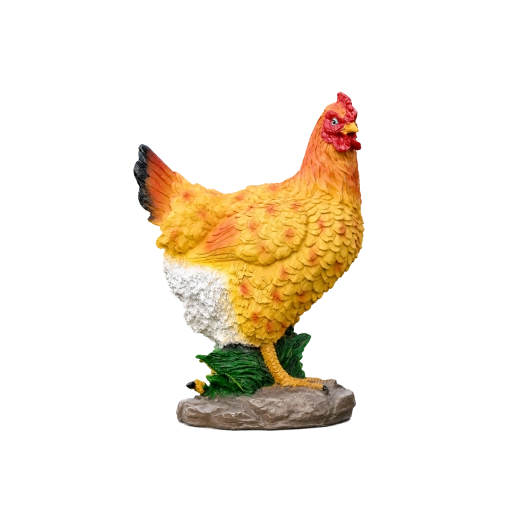 Statuetta decorativa di gallina 22 × 13 × 28 cm