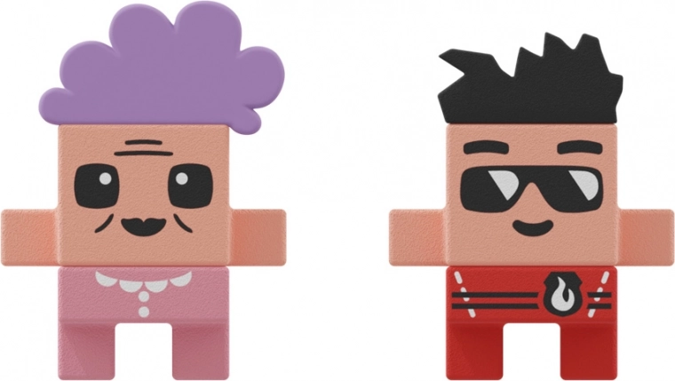 Dvě postavičky pro bohaté příběhy