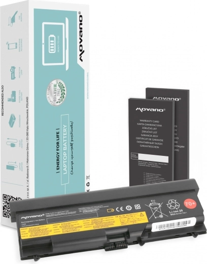 Batteria Movano per Lenovo ThinkPad L530 / T430 / T530 6600 mAh (71 Wh)