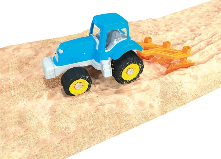 Functional plow for realistic play