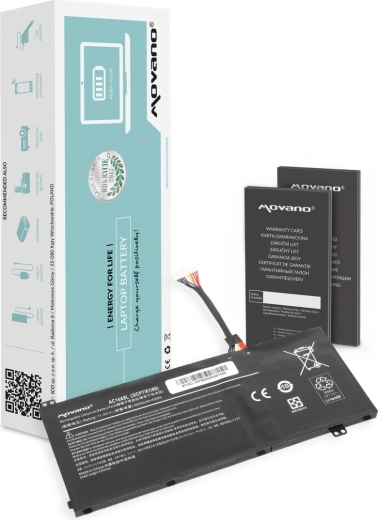 Movano batterij voor laptop Acer Nitro VN7 V15/V17 (AC14A8L, AC15B7L) 4600 mAh 52 Wh