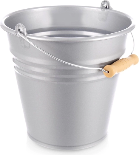 Plastové šedé vědro 7 l