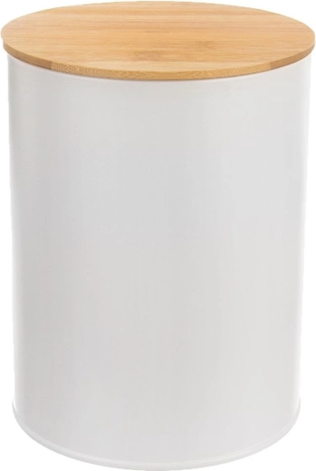 Corpo in metallo resistente di colore bianco