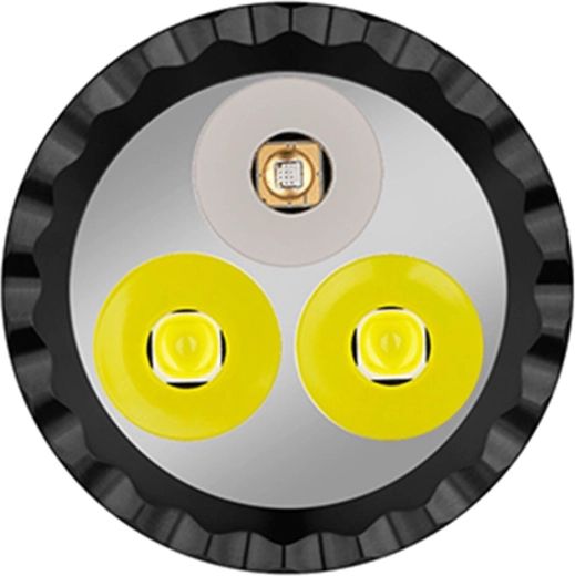 Two lights in one: white + UV 365 nm