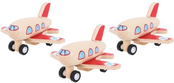 Aereo a carica in legno
