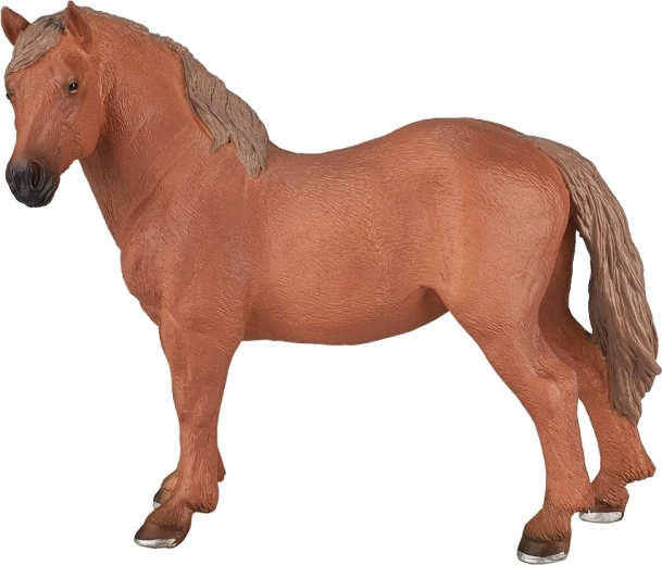 Figurina di giumenta marrone Suffolk Punch