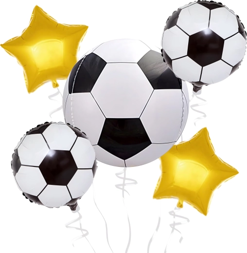 Sada balónků fotbal – 5 ks