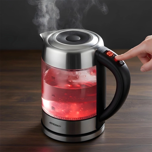 Precise temperature control with touch operation