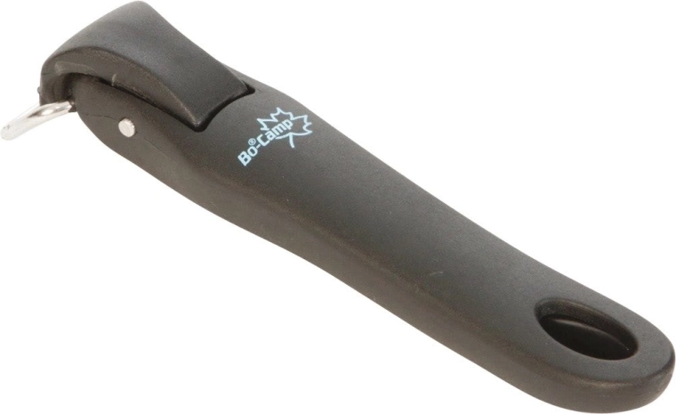 Detachable handle for safety and space saving