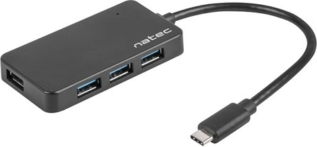 Hub USB-C Silkworm con 4 porte USB 3.0