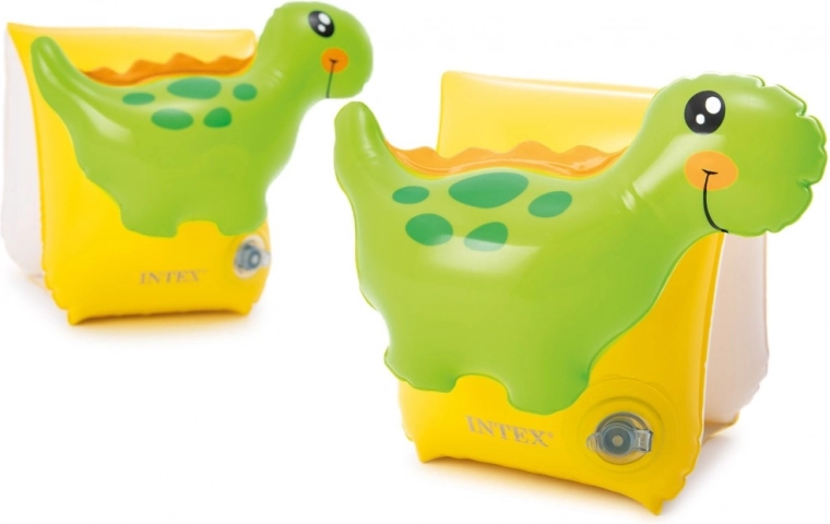 Inflatable armbands with dinosaur 23 × 20 cm for children 3–6 years