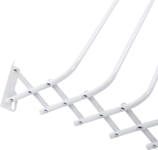 Folding mechanism saves space