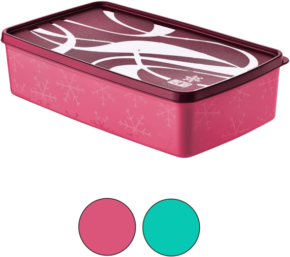 Sealing lid keeps freshness