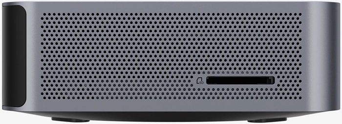 Lettore di schede integrato e raffreddamento studiato