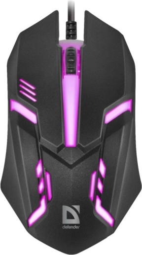 Mouse cablata ottica CYBER con illuminazione