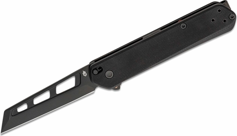 Gerber Spire AO – minimalist folding knife G10, 7.4 cm, all-black