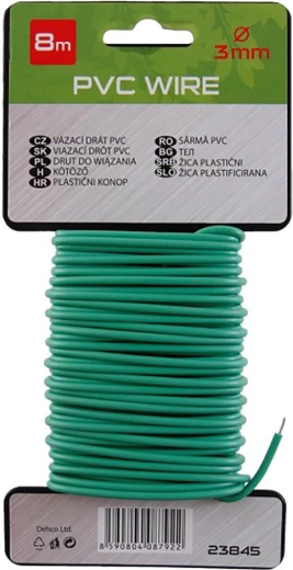 Gecoat binddraad 3 mm, 8 m
