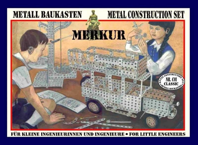 Merkur classic kovová stavebnice