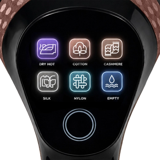 Pannello touch LCD con programmi per i tessuti