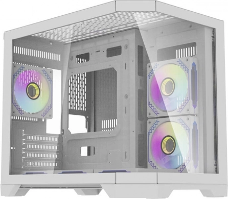 Computerkasse Darkflash med RGB ventilatorer