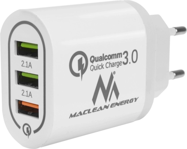 Charger Qualcomm 3xUSB Maclean Energy