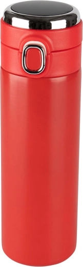 Tazza termica rossa da 420 ml con display LED