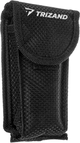 Hook-and-loop pouch with belt loop