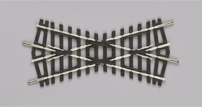 Piko Crossing 30° with Wooden Sleepers
