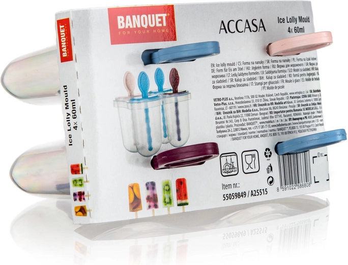 Compact 4-piece set, dishwasher safe